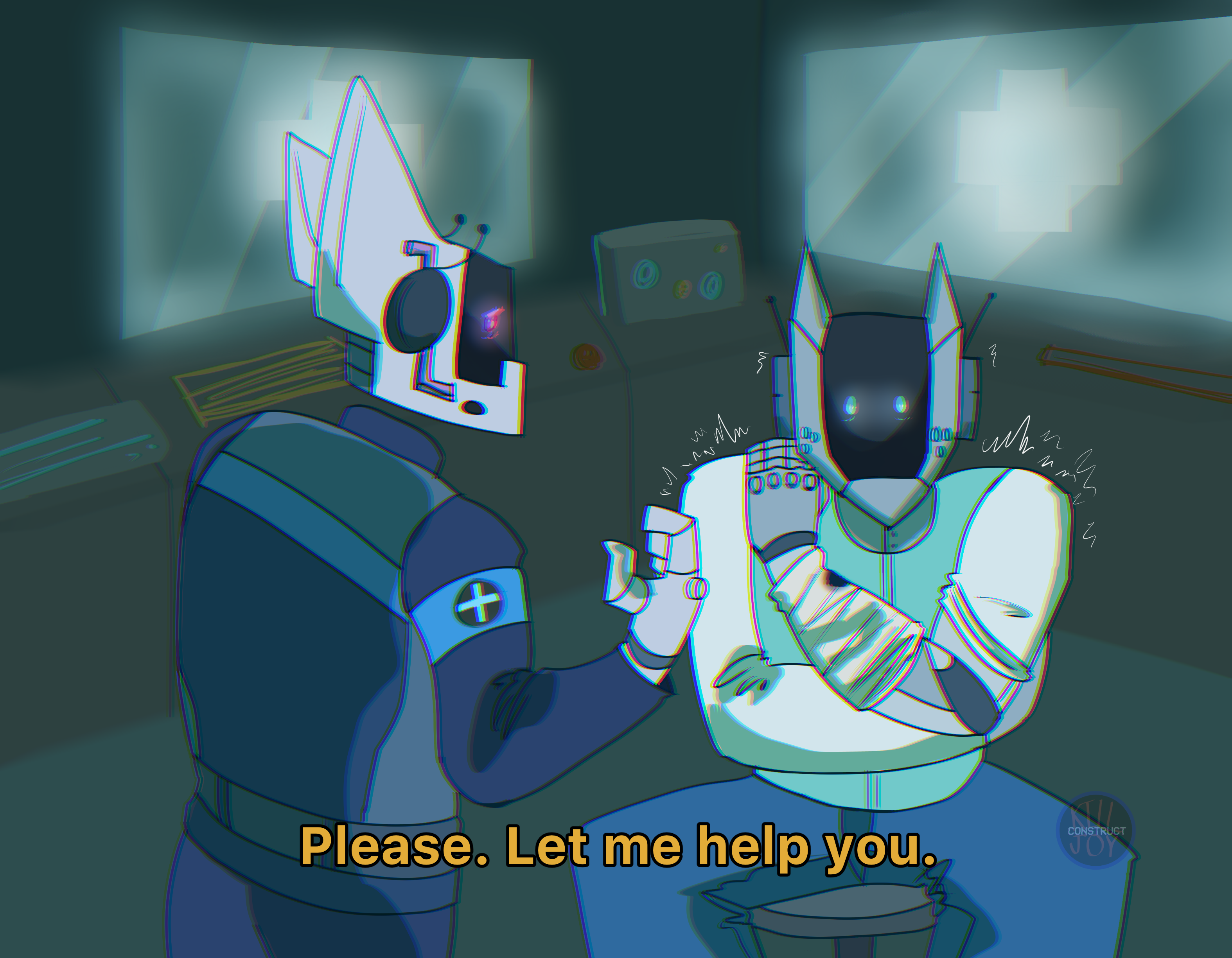 Whumptober 2025 art piece